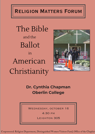 Poster for Religion Matters Forum